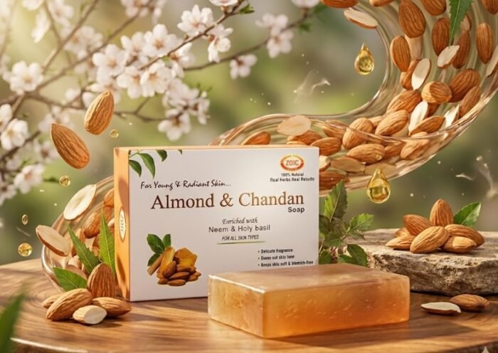 Almond & Chandan soap - Image 2