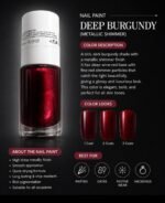 BURGUNDI COLOUR NAIL PAINT