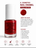 DEEP RED NAIL PAINT